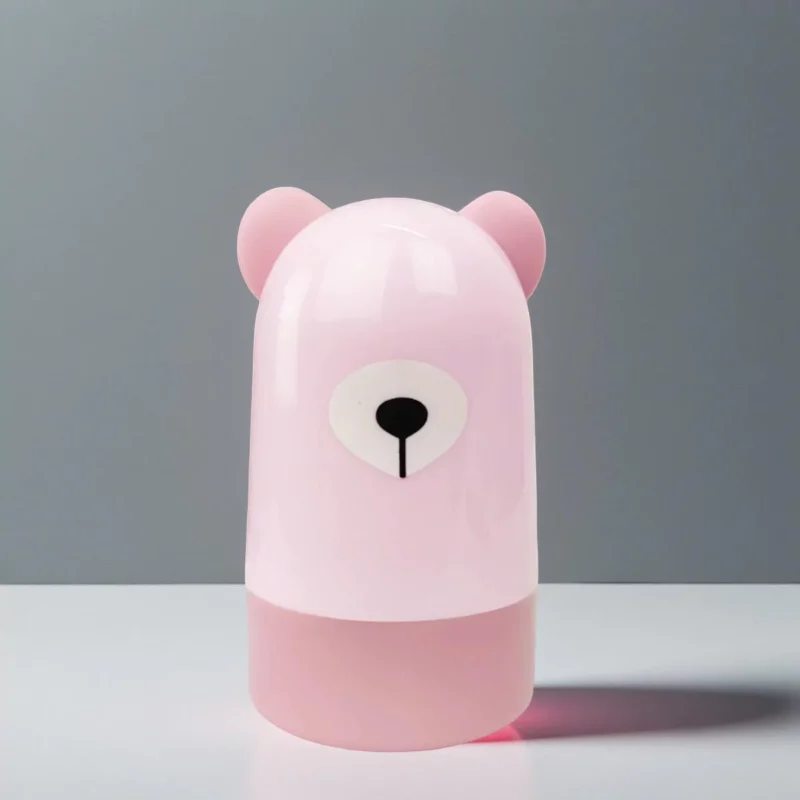 Дитячий манікюрний набір «Ведмедик», рожевий — закритий футляр