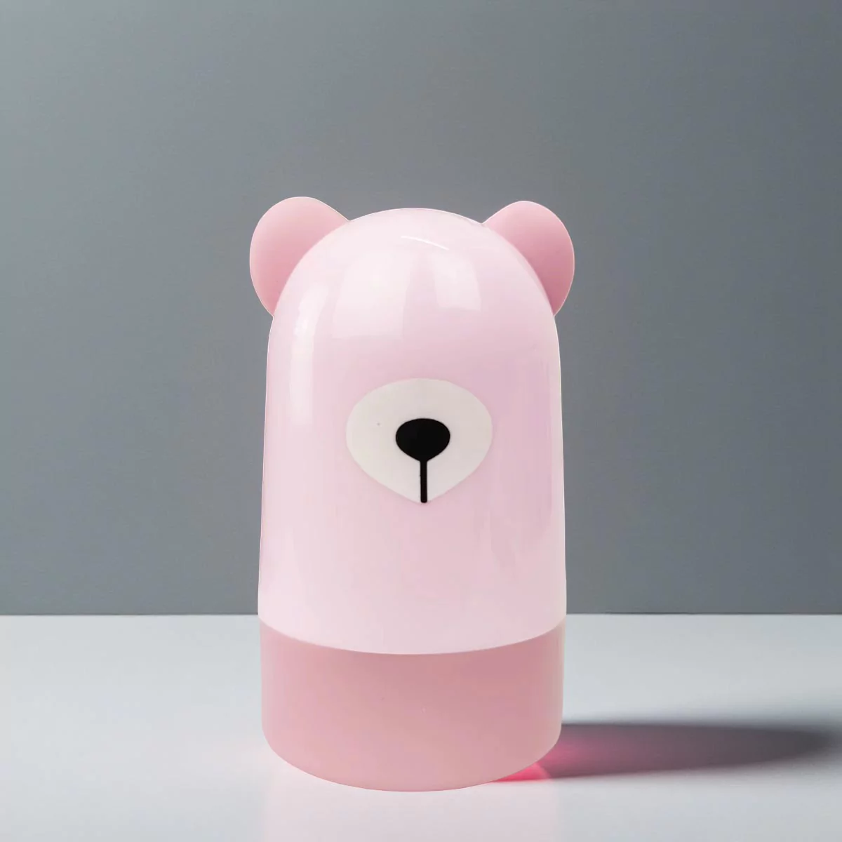 Дитячий манікюрний набір «Ведмедик», рожевий — закритий футляр