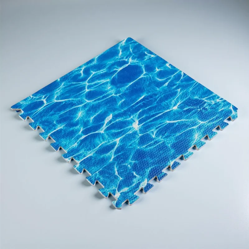 Дитячий м’який килимок-пазл 60×60 см «Океан»