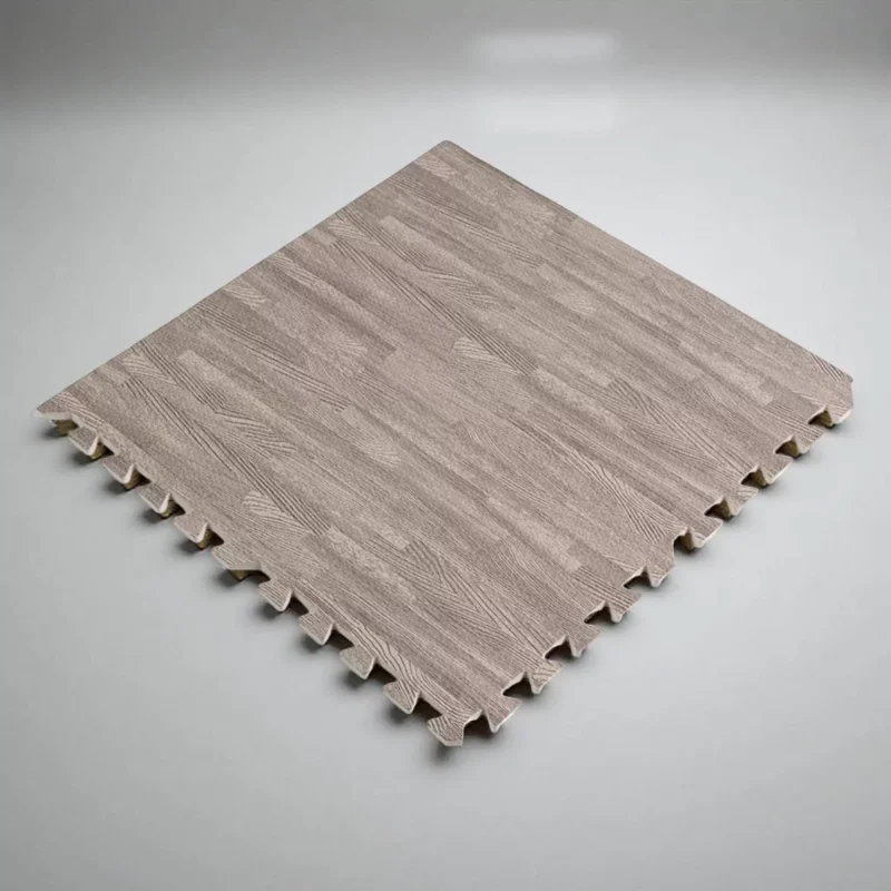 Дитячий м’який килимок-пазл 60×60 см «Сіре дерево»