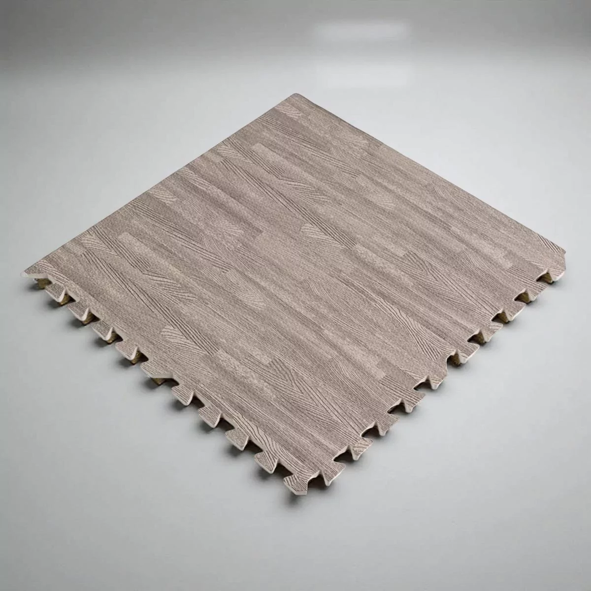 Дитячий м’який килимок-пазл 60×60 см «Сіре дерево»