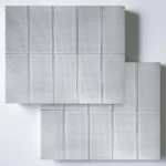 Дитячий складний килимок 200×150 см «Silver Minimal» — однотонний сірий