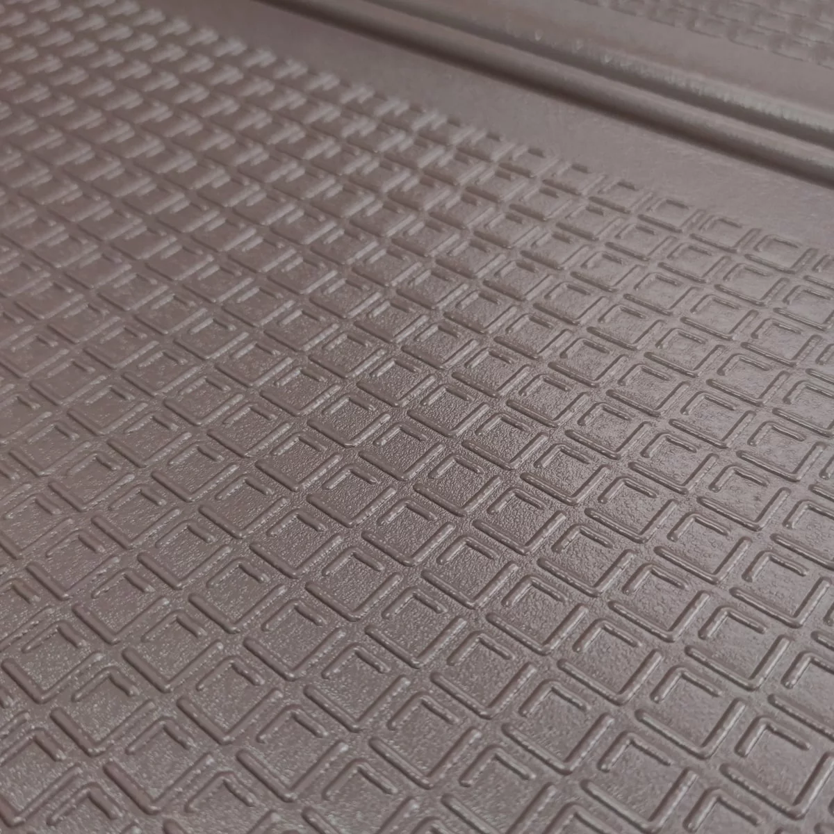 Великий план рельєфного антиковзного тиснення килимка XPE