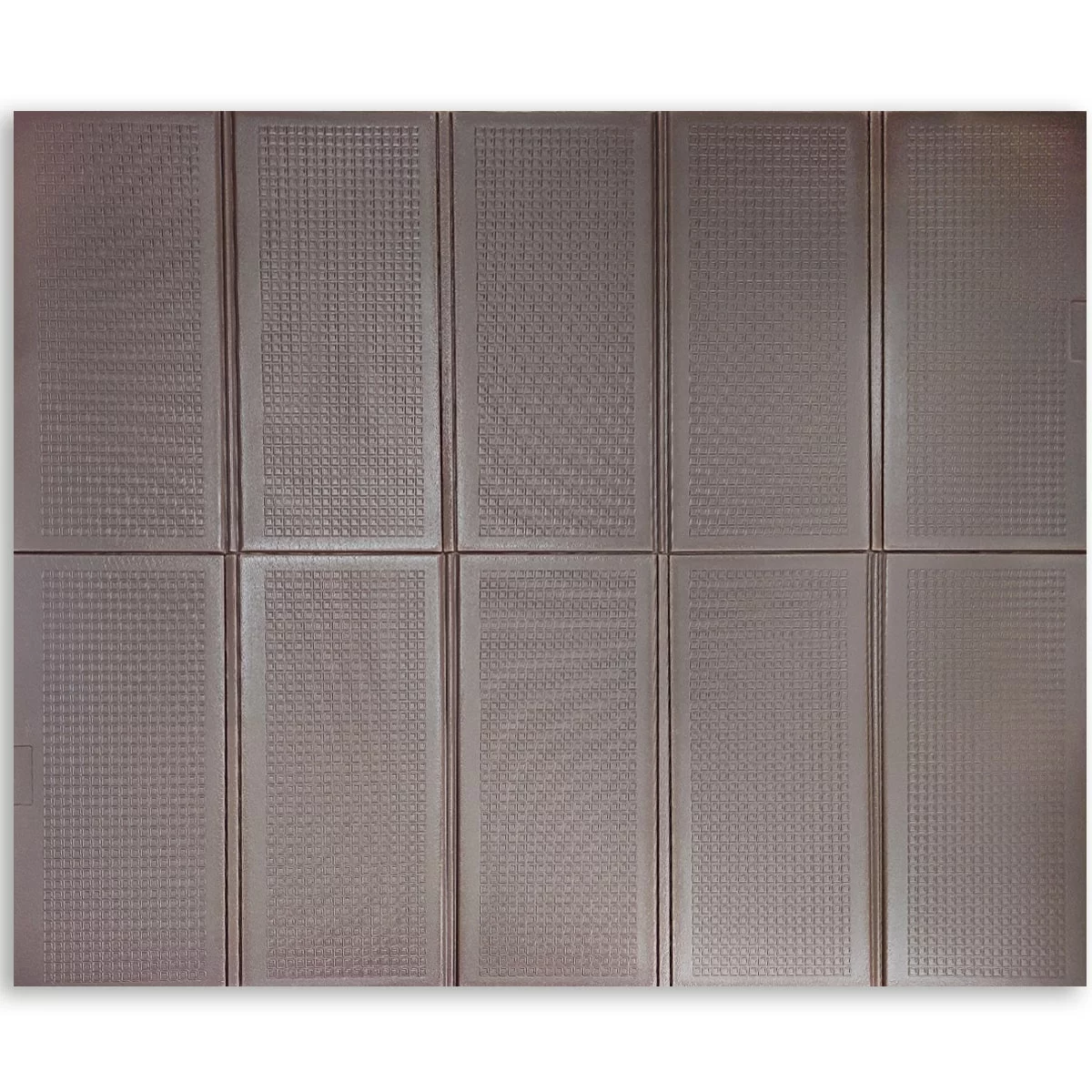 Дитячий килимок Brown Minimal, розкладений повністю, панелі 200×150 см