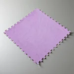 Килимок-пазл плюшевий 60×60 см «Фіолетовий»