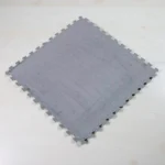 Килимок-пазл плюшевий 60×60 см «Світло-сірий»