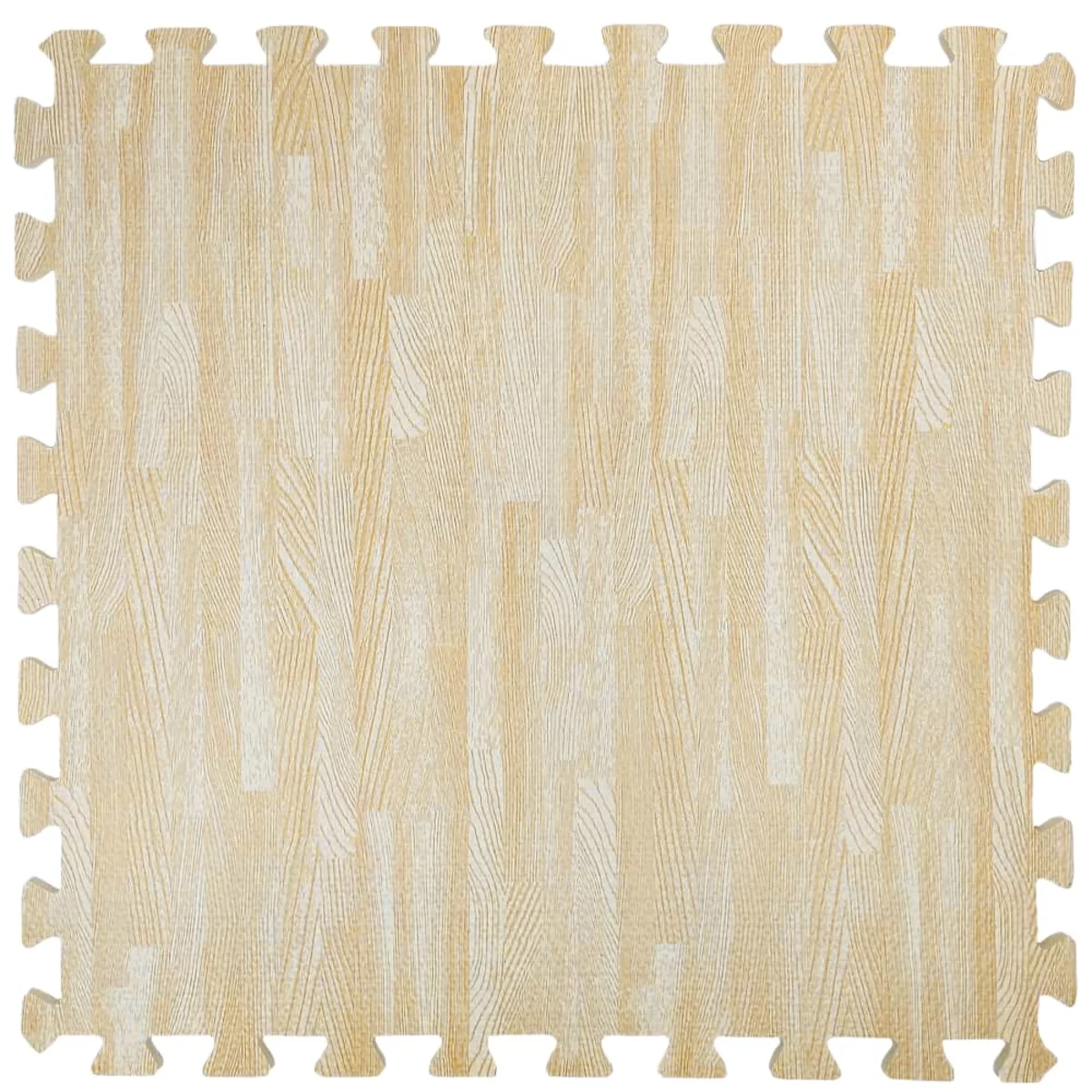 Модульний килимок «Пісочне дерево» зверху, фактура світлого дерева