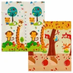 Дитячий складний термокилимок 147см х 177см х 8мм Лисички-Зростомір (303) SW-00003033 1