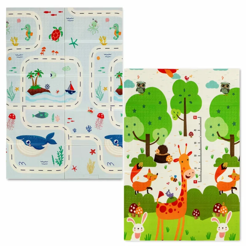 Дитячий складний термокилимок 117см х 177см х 8мм Океан-Зростомір (300) SW-00003030 1