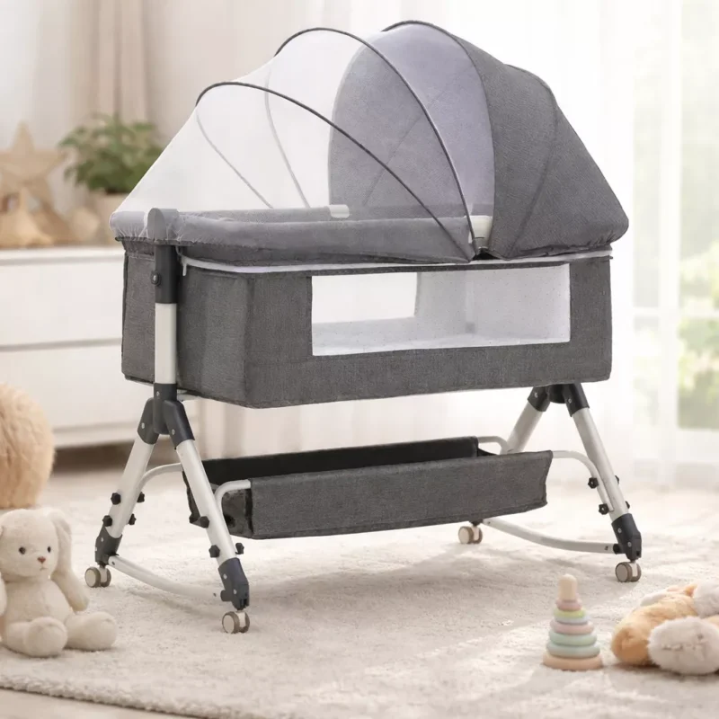 Дитяче приставне ліжечко 3 в 1 HK-0005