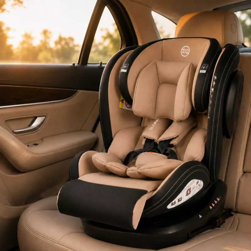 Дитяче автокрісло 0–36 кг ISOFIX 360° — Бежевий, HK-1045-NB