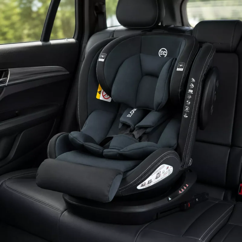 Дитяче автокрісло 0–36 кг ISOFIX 360° — Антрацитовий, HK-1045-AN