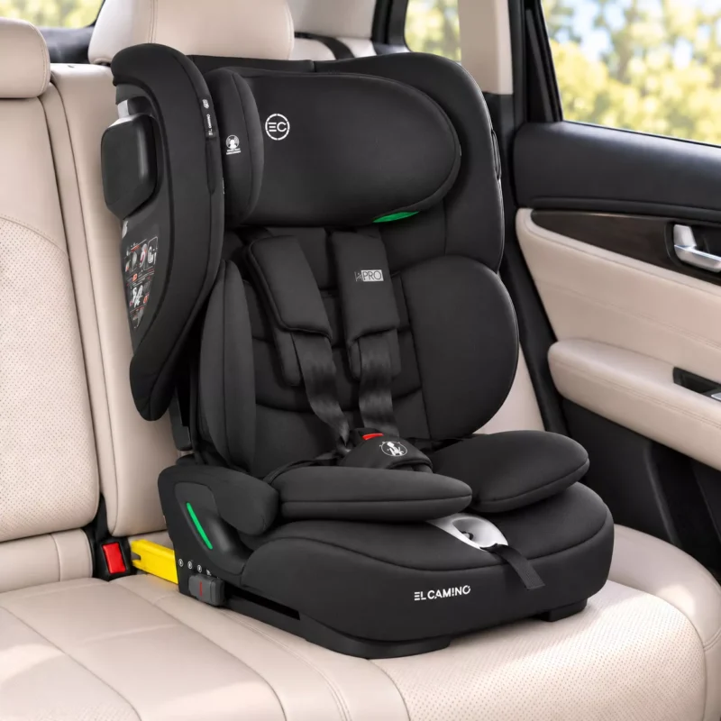 Дитяче автокрісло i-PRO ISOFIX 76–150 см — Чорне, HK-1234-BK