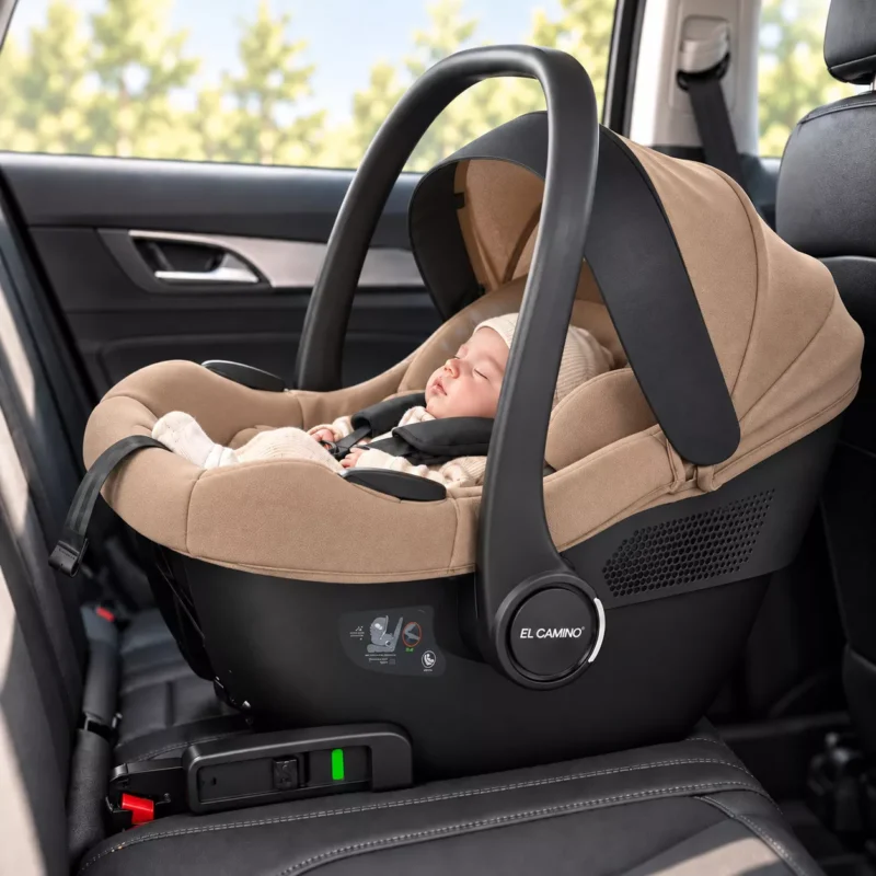Дитяче автокрісло i-LOCK 40–75 см ISOFIX i-Size R129 — Бежеве, HK-1210-PR